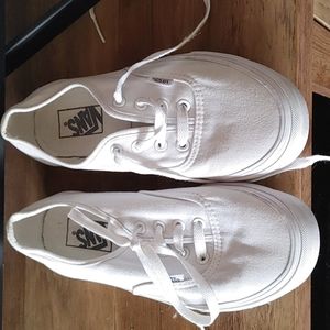 White Vans Sneakers